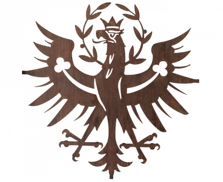 Tiroler Adler im Altholzrahmen groß