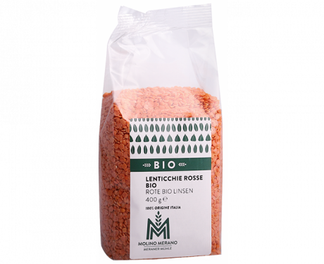 Bio rote Linsen 400g
