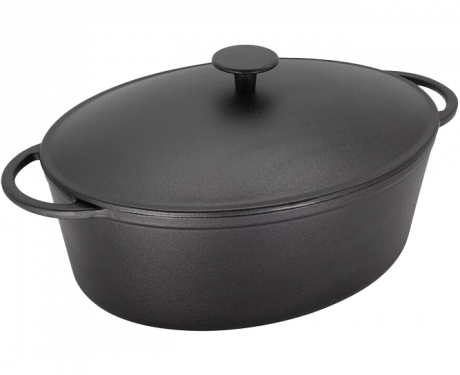 Gusseisen-Gansbräter Größe: Ø 34cm