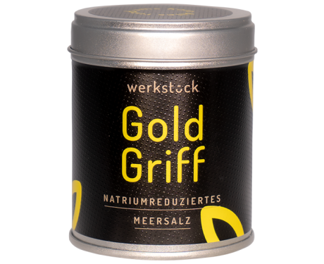 Gold Griff - Natriumreduziertes Meersalz 170g