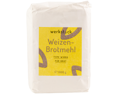 Weizenbrotmehl  Type W 1600, 1000g