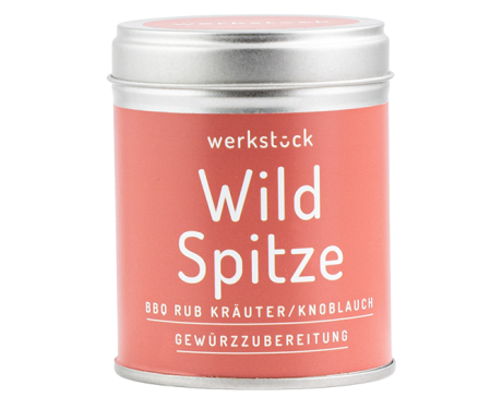 Wild Spitze - BBQ Rub Kräuter/Knoblauch 85g