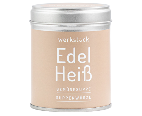 Edel Heiß - Gemüsesuppe Suppenwürze 120g