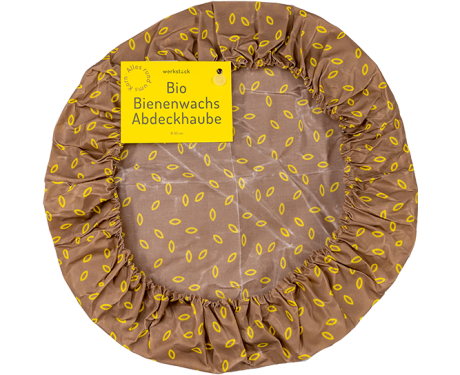 Bio Bienenwachs-Abdeckhaube Beige Ø 50cm