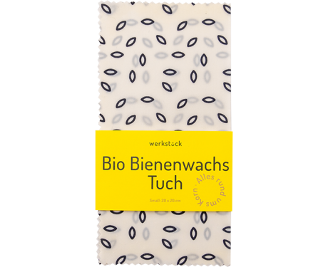 Bio Bienenwachstuch Weiß S