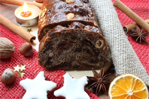Weihnachtliches Kletzenbrot