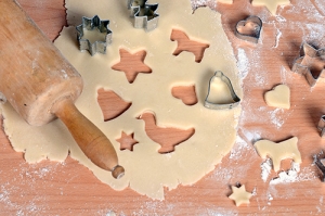 In der Weihnachtsbäckerei