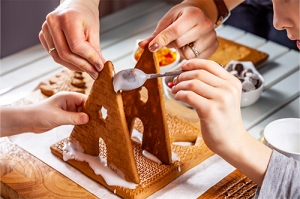 Backen für Groß und Klein - Lebkuchenhaus