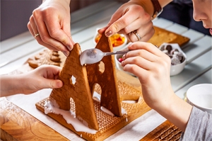 Lebkuchenhaus für Groß und Klein