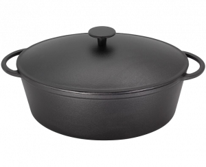 Gusseisen-Gansbräter Größe: Ø 34cm