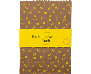 Bio Bienenwachstuch Beige L