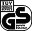 TUEV Gepruefte Sicherheit Logo 65 Pixel