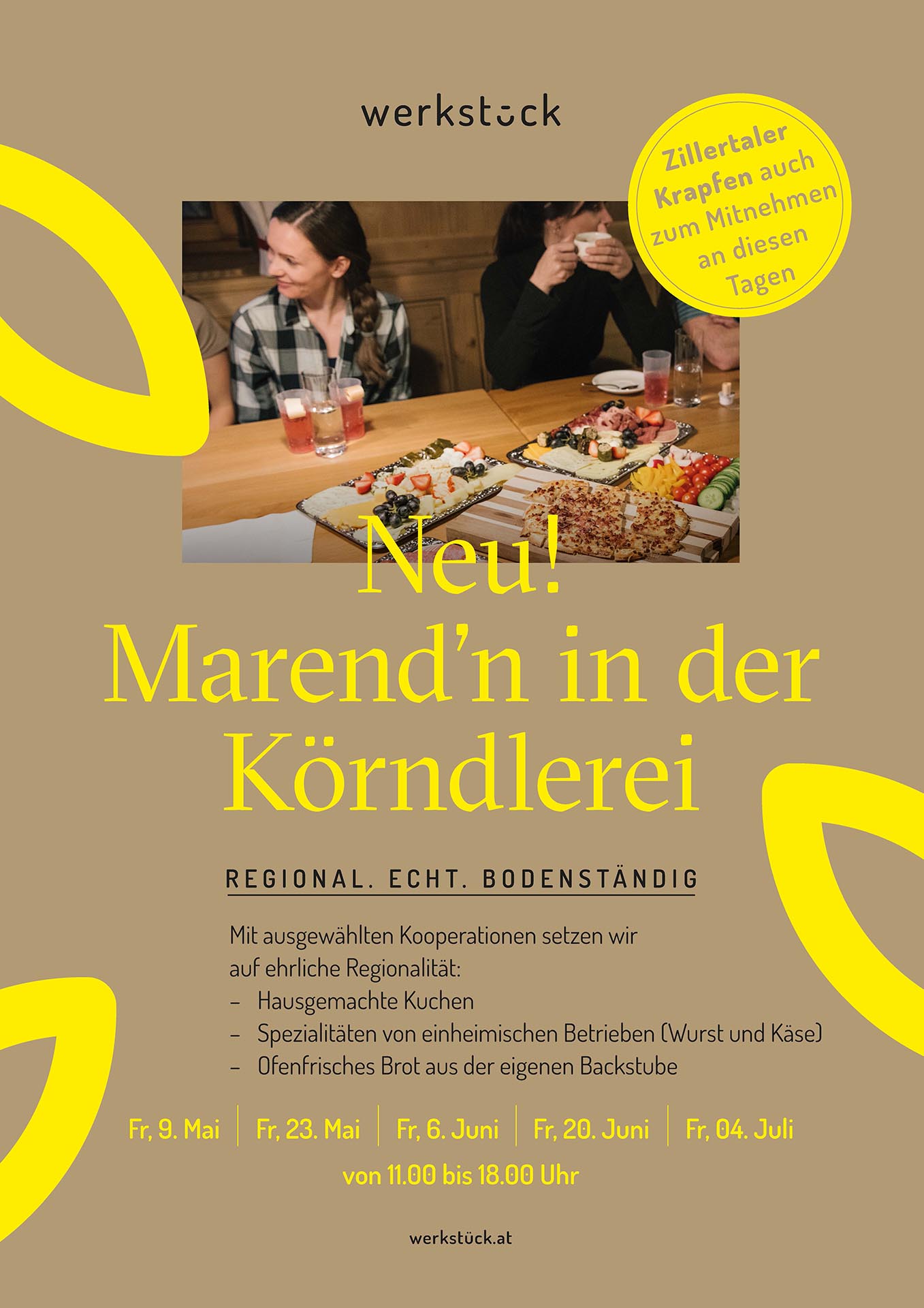 Plakat Marendn in der Körndlerei