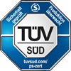 Grafik: TÜV Süd Zertifikatsplakette