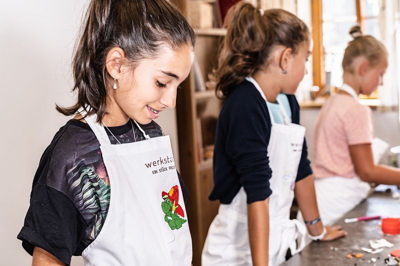 Foto vom Probebacken mit Kindern