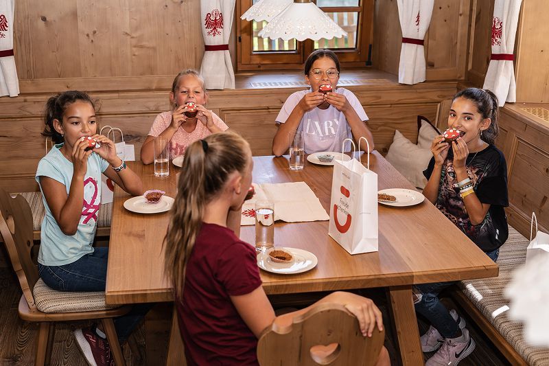 Foto vom Probebacken mit Kindern