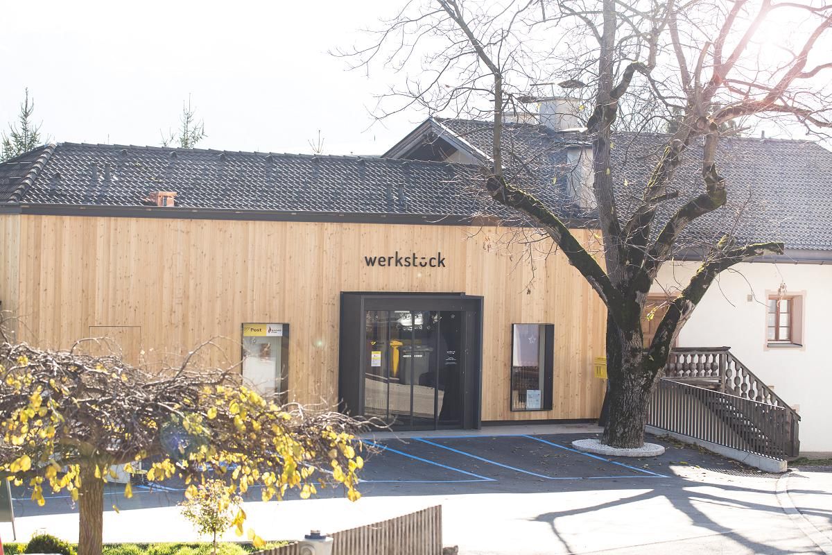 Werkstück Filiale von aussen